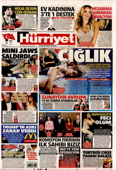 HÜRRİYET 21 Mayıs 2025 gazete manşeti