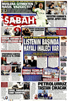 SABAH 21 Mayıs 2025 gazete manşeti
