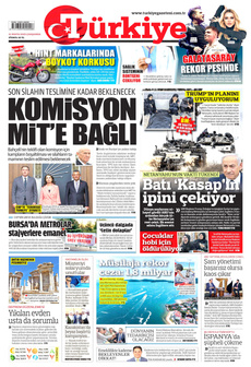 TÜRKİYE GAZETESİ 21 Mayıs 2025 gazete manşeti