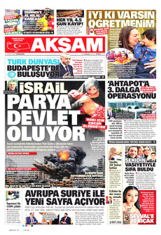 AKŞAM 21 Mayıs 2025 gazete manşeti