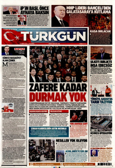 TÜRKGÜN 21 Mayıs 2025 gazete manşeti
