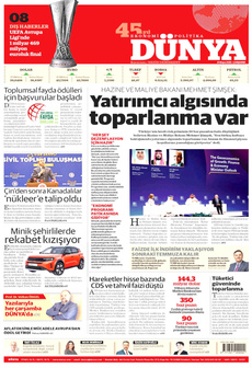 DÜNYA 21 Mayıs 2025 gazete manşeti