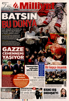 MİLLİYET 22 Mayıs 2025 gazete manşeti