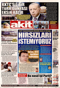 YENİ AKİT 22 Mayıs 2025 gazete manşeti