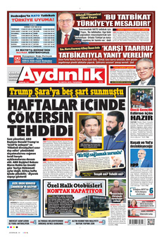 AYDINLIK GAZETESİ 22 Mayıs 2025 gazete manşeti