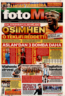FOTOMAÇ 22 Mayıs 2025 gazete manşeti