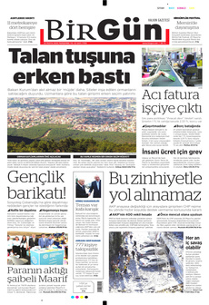 BİRGÜN 22 Mayıs 2025 gazete manşeti