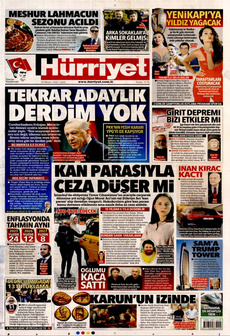 HÜRRİYET 23 Mayıs 2025 gazete manşeti