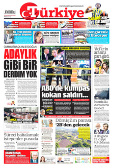 TÜRKİYE GAZETESİ 23 Mayıs 2025 gazete manşeti