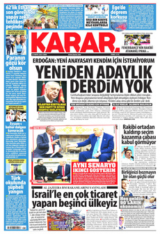 KARAR 23 Mayıs 2025 gazete manşeti