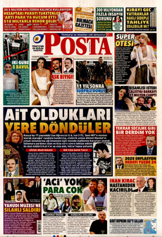 POSTA 23 Mayıs 2025 gazete manşeti