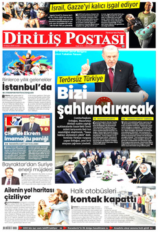 DİRİLİŞ POSTASI 23 Mayıs 2025 gazete manşeti