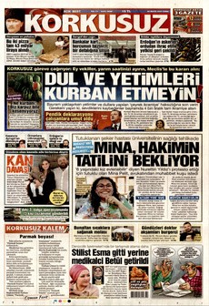 KORKUSUZ 23 Mayıs 2025 gazete manşeti