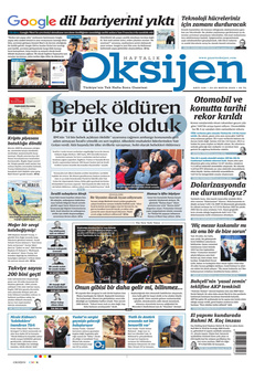 OKSİJEN 23 Mayıs 2025 gazete manşeti