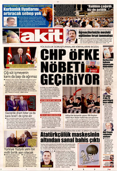 YENİ AKİT 28 Mayıs 2025 gazete manşeti