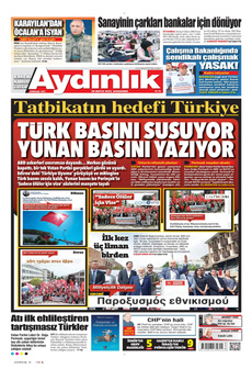 AYDINLIK GAZETESİ 28 Mayıs 2025 gazete manşeti