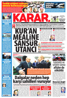 KARAR 29 Mayıs 2025 gazete manşeti