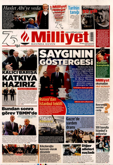 MİLLİYET 29 Mayıs 2025 gazete manşeti