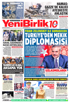 YENİBİRLİK 29 Mayıs 2025 gazete manşeti