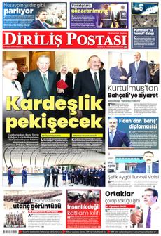 DİRİLİŞ POSTASI 29 Mayıs 2025 gazete manşeti