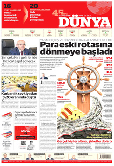 DÜNYA 29 Mayıs 2025 gazete manşeti