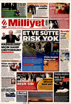 MİLLİYET 3 Temmuz 2025 gazete manşeti