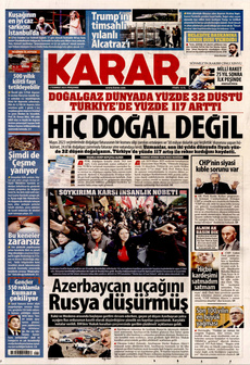 KARAR 3 Temmuz 2025 gazete manşeti