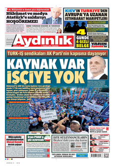 AYDINLIK GAZETESİ 3 Temmuz 2025 gazete manşeti