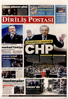 DİRİLİŞ POSTASI 3 Temmuz 2025 gazete manşeti