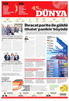 DÜNYA 3 Temmuz 2025 gazete manşeti