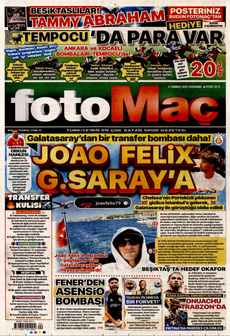 FOTOMAÇ 3 Temmuz 2025 gazete manşeti