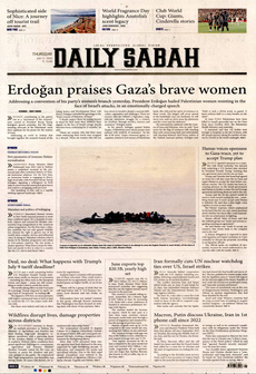 DAİLY SABAH 3 Temmuz 2025 gazete manşeti