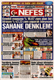 NEFES 4 Temmuz 2025 gazete manşeti