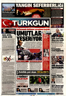 TÜRKGÜN 4 Temmuz 2025 gazete manşeti