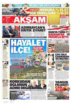 AKŞAM 4 Temmuz 2025 gazete manşeti