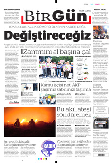 BİRGÜN 4 Temmuz 2025 gazete manşeti