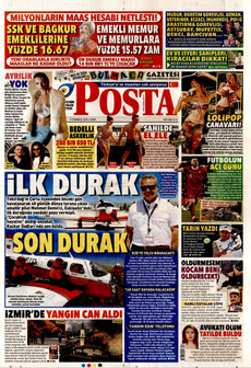 POSTA 4 Temmuz 2025 gazete manşeti