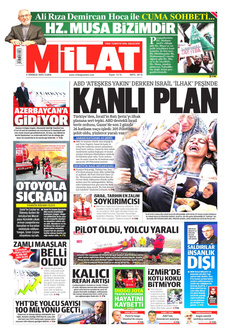 MİLAT 4 Temmuz 2025 gazete manşeti