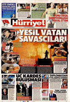HÜRRİYET 5 Temmuz 2025 gazete manşeti