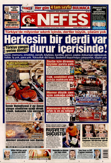 NEFES 5 Temmuz 2025 gazete manşeti