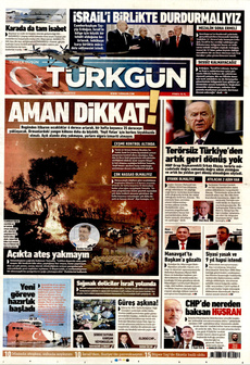 TÜRKGÜN 5 Temmuz 2025 gazete manşeti
