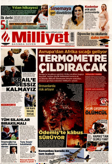 MİLLİYET 5 Temmuz 2025 gazete manşeti