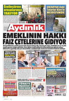 AYDINLIK GAZETESİ 5 Temmuz 2025 gazete manşeti