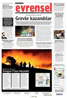 EVRENSEL 5 Temmuz 2025 gazete manşeti