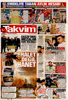 TAKVİM 5 Temmuz 2025 gazete manşeti