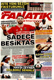 FANATİK 5 Temmuz 2025 gazete manşeti