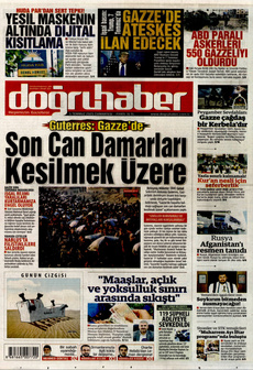 DOĞRU HABER 5 Temmuz 2025 gazete manşeti