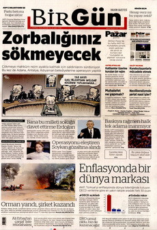 BİRGÜN 6 Temmuz 2025 gazete manşeti