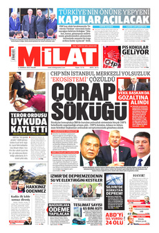 MİLAT 6 Temmuz 2025 gazete manşeti