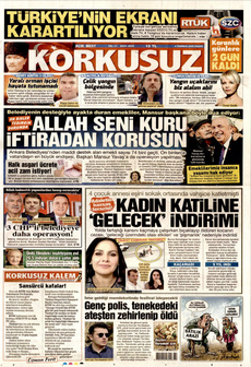 KORKUSUZ 6 Temmuz 2025 gazete manşeti